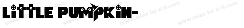 Little Pumpkin字体转换